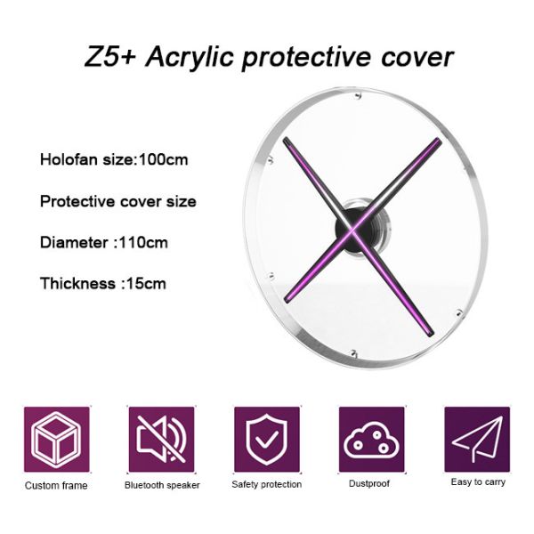 LED Holographic Projection wholesale for Nightclubs and Shopping Malls Dynamic 3D Visual Effects