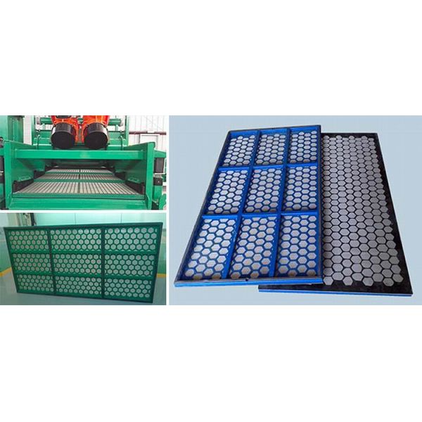 API Oil Vibrating Screen Sieving Mesh Shale Shaker Screen For Oilfield Solid Control