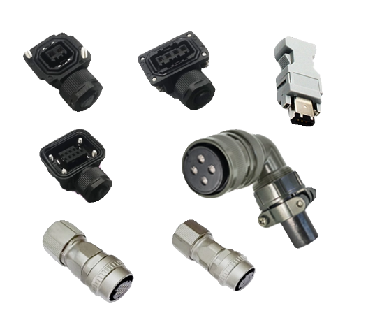 1394-10P Servo motor cable connector SM-10P connector motor side CN2encode 10pin connector