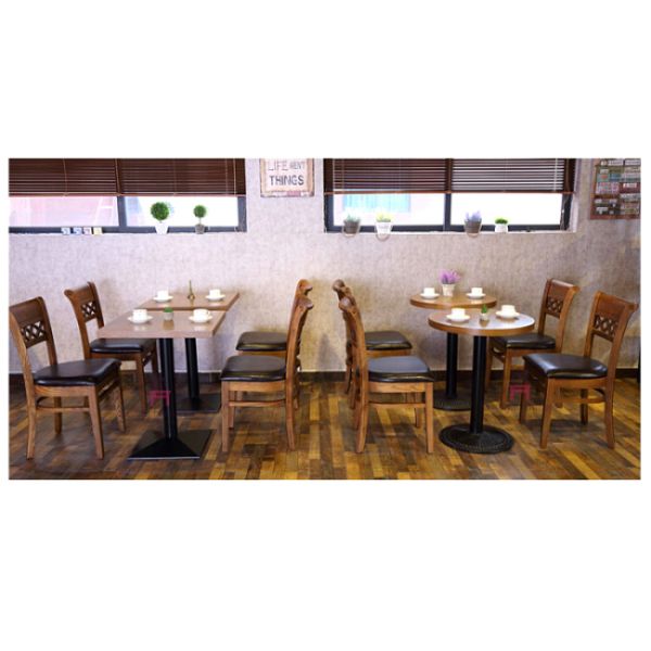 American Style All Wood Dining Room Chairs , Traditional Wooden Dining Chairs
