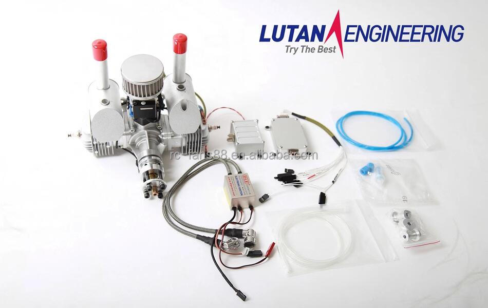 Dle40efi Electronic Fuel Injection Gasoline Engine Two-Stroke Fixed Wing Rc Aerial Vehicle Long Endurance Power Model Diy