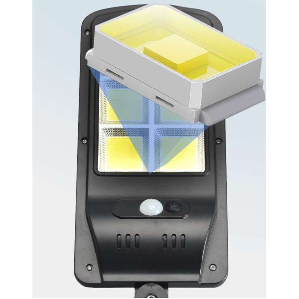 IP65 Bright LED Street Lamps Solar Sensor Lights For Countyard