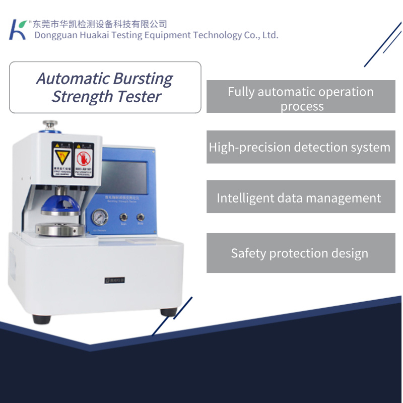 Corrugated Paper Bursting Strength Tester Automatic Bursting Strength Testing Machine for Paperboard & Cartons