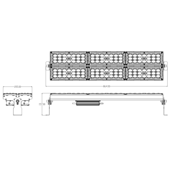 300W LED Tunnel Light for road