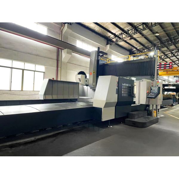 LS Full Series Bridge Type Gantry Machining Center 3 Axis Guide CNC Milling Machine
