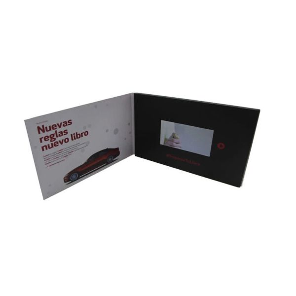 Custom design lcd screen video mailer for advertising,video greeting card
