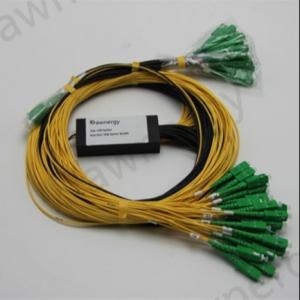 Buy cheap Single Mode Hybrid Fiber Optical PLC Splitter With MPO Connector Telecommunications product