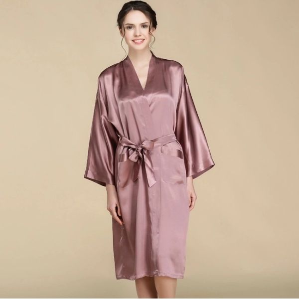 Woven Sleeveless Mulberry Silk Nightgown For Sleeping Plus Size