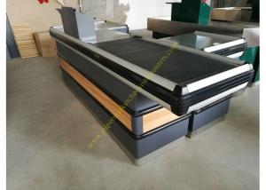 Buy cheap Supermarket Checkout Counter With Conveyor Belt product