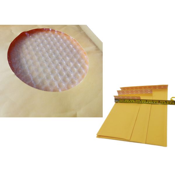 10mm Fins 50gsm Self Sealing Shipping Bags Bubble Packaging Envelopes