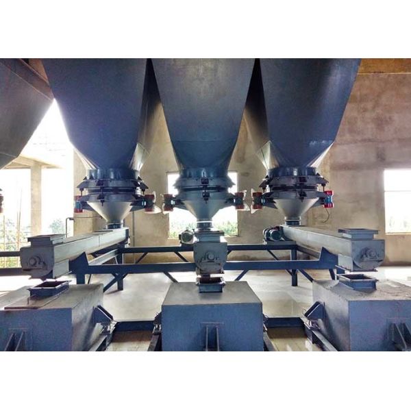 Conveying Powder Mterial U Trough Horizontal Screw Conveyor Adjustable Speed