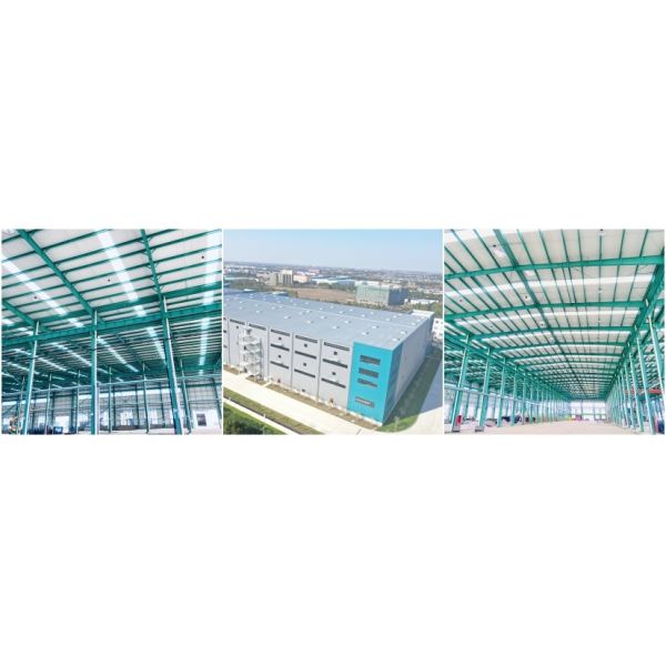 Corrosion Resistant Prefab Steel Structure Workshop Warehouse American Standard