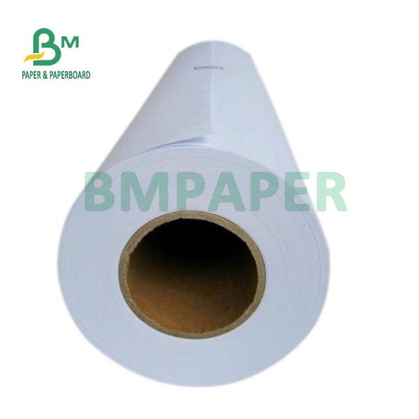 20lb Bond Paper For Inkjet Plotter 30" 36'' x 500ft 3" Core 92 Bright White