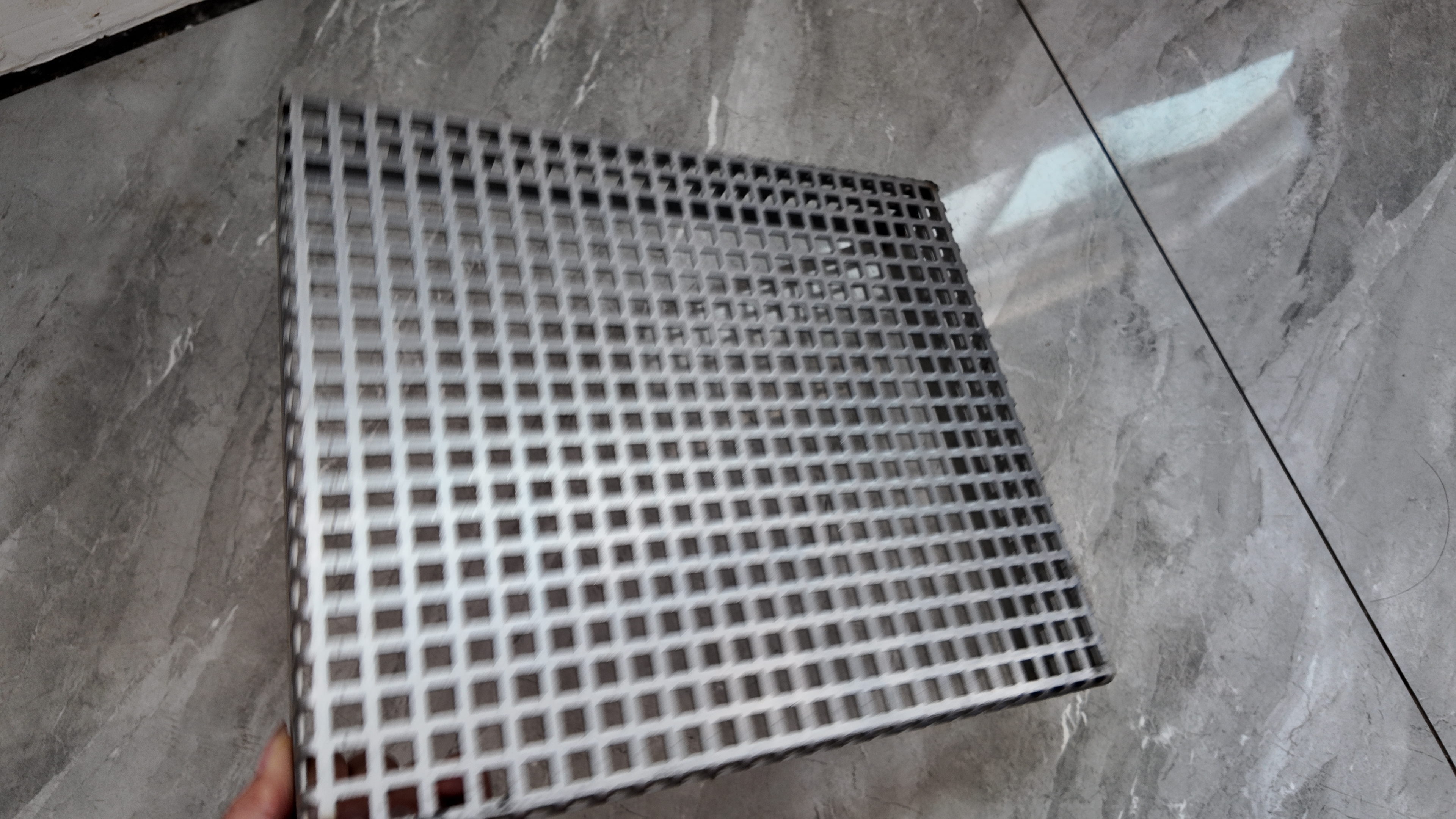 Bend Square Hole Stainless Steel Perforated Metal Sheet