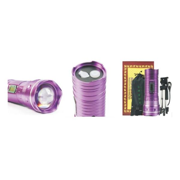 Purple Flood Rescue Equipment Emergency Flashlight Tripod Night Fishing Light