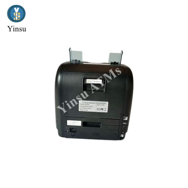 Bank Note Counting Machine 1+1 Pocket Banknote Sorting Machine 208C Money Counting