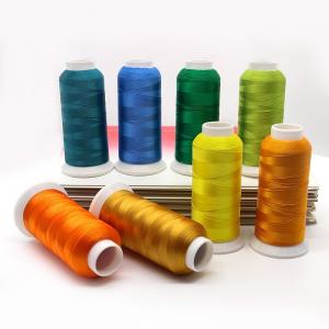China Industrial Embroidery Machine 4000 Yard 75d 120d/2 Polyester Embroidery Sewing Thread on sale