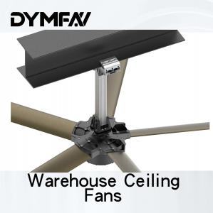 China 95 RPM Industrial Large Ceiling Fan Large Workshop HVLS Energy Saving Ceiling Fans on sale