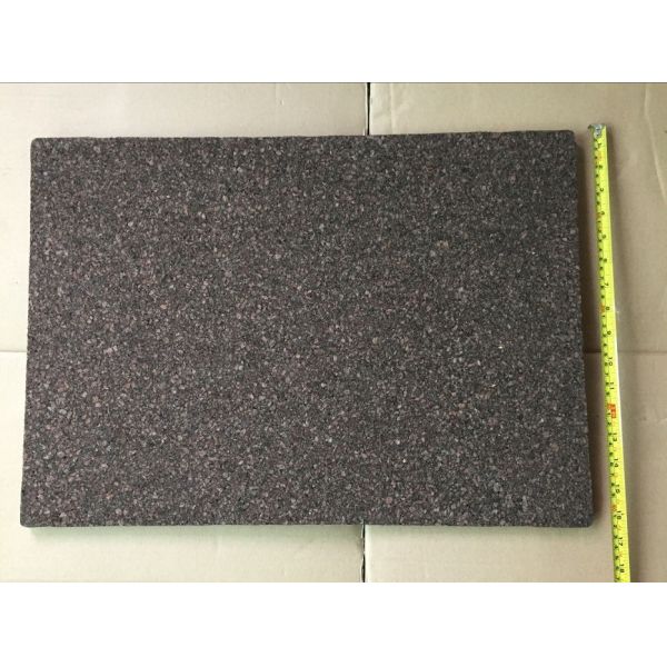 23''x17'' Dark Cork Frameless Cork Board with Rounded Corners for Wall Mounting