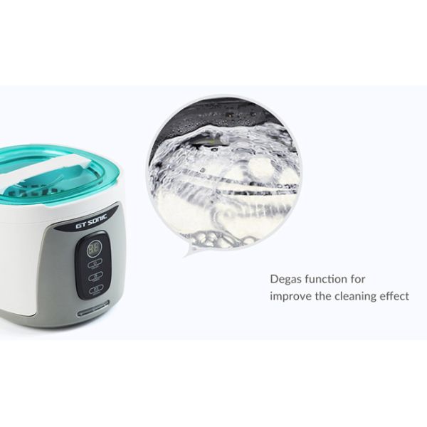 35W Ultrasonic Denture Cleaner , ABS Housing Ultrasonic Digital Cleaner