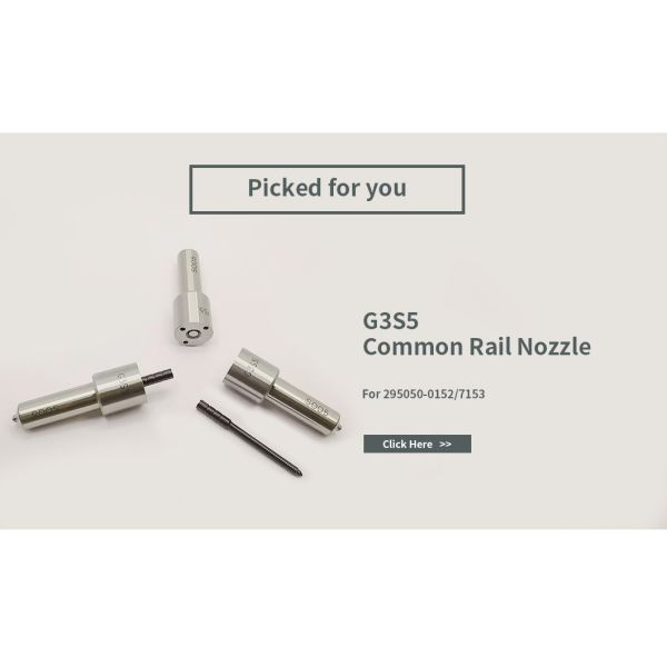 G3S10 Denso Common Rail Nozzle For Injectors Nissan 295050-030# / 16600-5X00A
