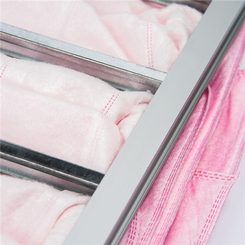 Mini Pleat Medium Efficiency Filter Synthetic Fiber Compact Structure