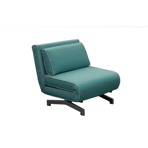 Green Multifunctional Convertible Sofas / Space Saving Sofa Bed For Single