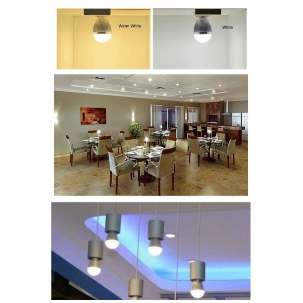 Warm&Neutral White non-dimmable A60 E26/E27 7W LED Bulb light
