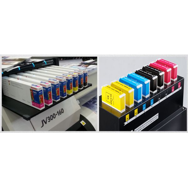 Odorless Wide Format Inks , 440ML Eco Sol Max Ink Cartridges With Chips