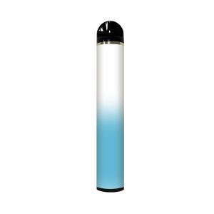 Buy cheap Cylinder 1000mAh Disposable Vape Pen With Flat Drip Tip Mouth product