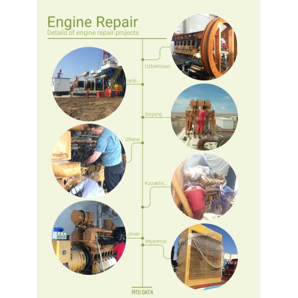 Sand Pumping Boat Transportation Boat Engine and Engine Parts