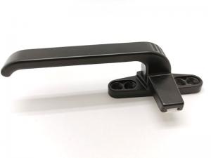 China Black Single Point Handle , Window Lock Handle 188.5×18×41mm on sale