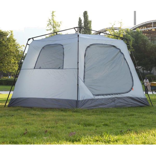 Quick Set Up 4-5 Person Screen House Leisure Beach Tent with Canopy for Beach Camping Tent Family Dome Tent(HT6064)