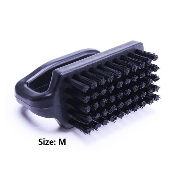 Black U Shape Anti Static Esd Brush Conductive Plastics For Cleanroom