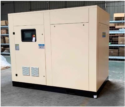 Vertical Two Stage Industrial Portable Air Compressor 3 Phase 55kw Min 75dB