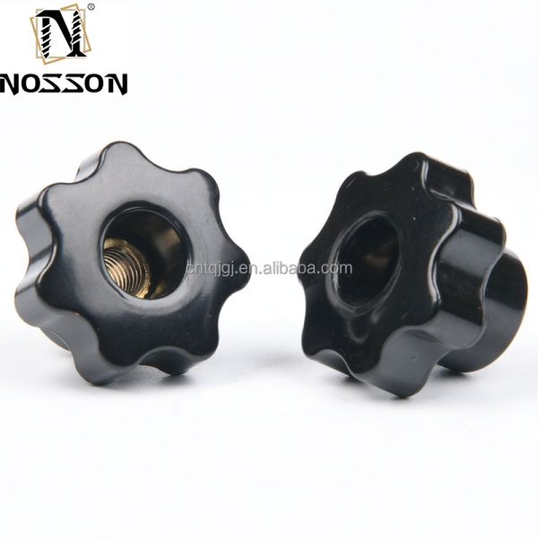 JIS Standard Steel Material Plastic Thumb Screw Knob Bolts in Various Sizes M1.6-M20 with Customized Options