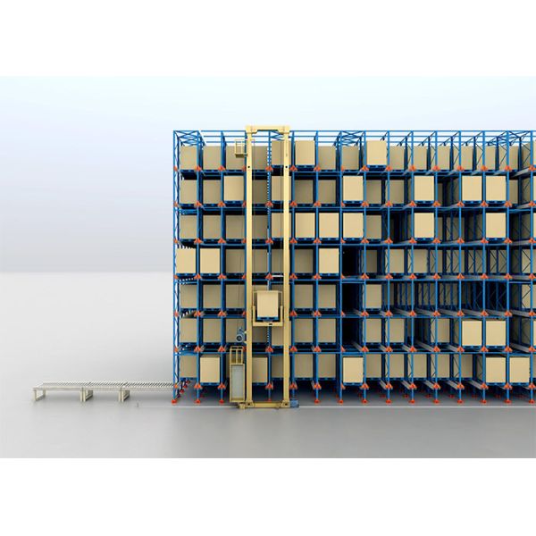 Radio Shuttle Pallet Racking System , Industrial Warehouse Storage Shelves