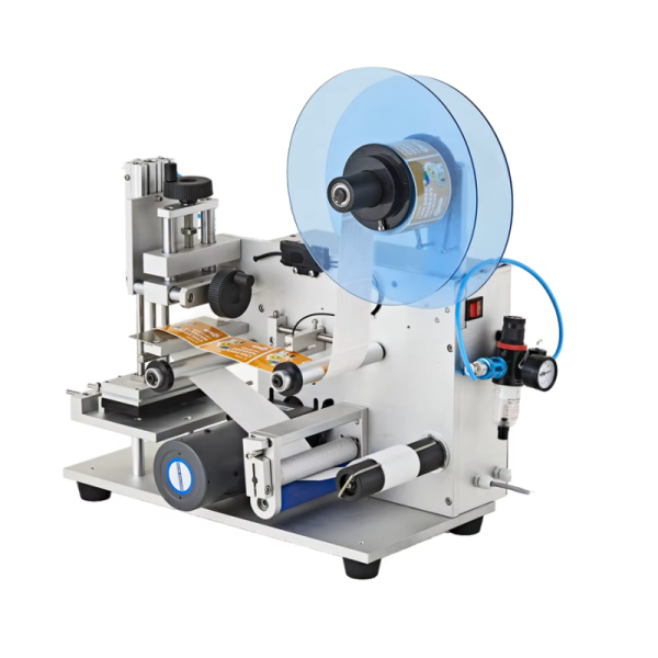220V Desktop Bag Labeling Machine Applicator Flat Surface For Small Business