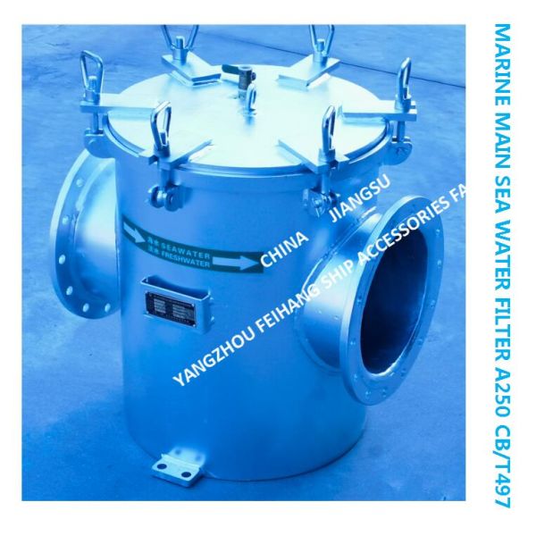 Seawater Filter - Main Seawater Filter - Main Seawater Filter A250 CB/T497