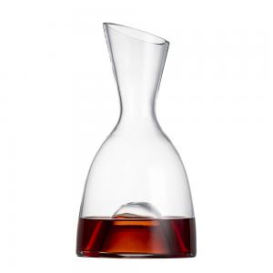 China Porron Clear Glass Wine Decanter Pourer For Restaurant on sale
