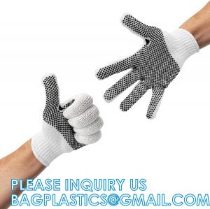 Buy cheap Cotton PVC Dotted Safety Garden Working Gloves Cotton Working Gloves, Safety Work Gloves for Industrial Work product