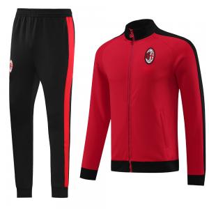 Buy cheap Red Soccer Team Tracksuits Set Polyester Football Training Set product
