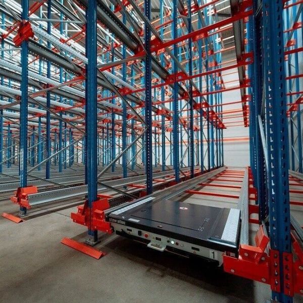 High Capacity Industrial Metal Storage Racks , Shuttle Radio Racking Customized