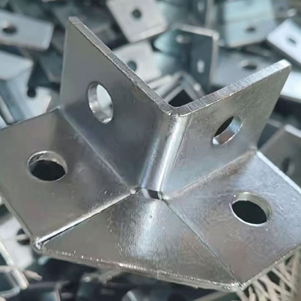 8 Hole Unistrut Wing Shape Fitting Multi Directional Strut Channel Connection Parts