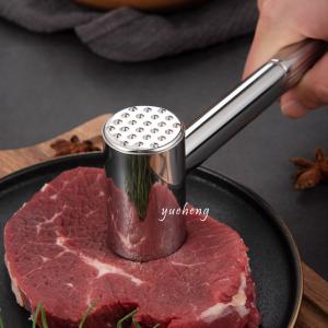 China Stainless steel Meat Hammer Tenderizer Mallet Stainless  steel Meat & Poultry Tools Meat Tenderizer for knock the Beef S on sale
