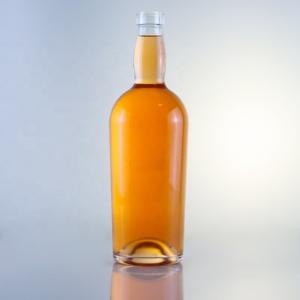 Buy cheap Glass Collar 750ml 700ml Round Shape Bottle for Beverage Sale product