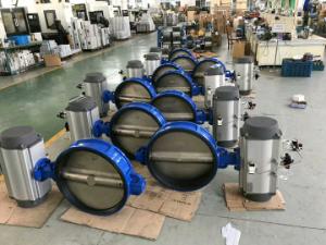 Buy cheap Wafer Pneumatic Butterfly Valves with High Performance Pneumatic Actuator product