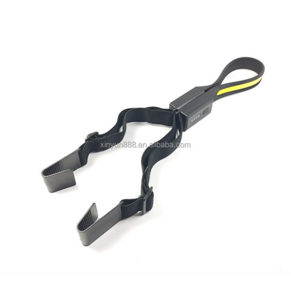 Cross-border COB Strong Light Maintenance Silicone Work Lamp USB Charging Outdoor Camping Built-in Battery Chest Running Lamp
