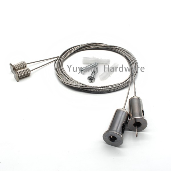 Factory Price Art Hanging Kit Ceiling Hook Kit Ceiling Suspension Brass Ceiling Lamp Attachment for Lights
