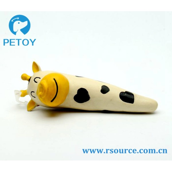 Wholesale Latex rubber cow dog latex chew toy
